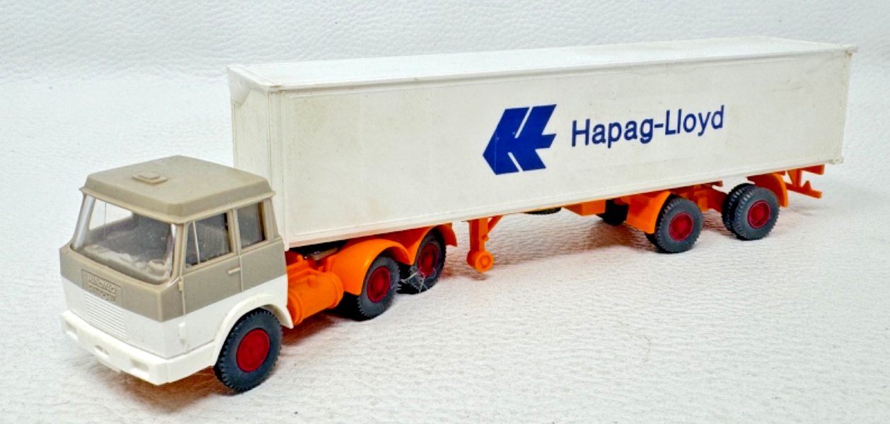 Wiking H0 Hanomag Henschel Sattelzug "Hapag Lloyd" - 1:87 H0 HO
