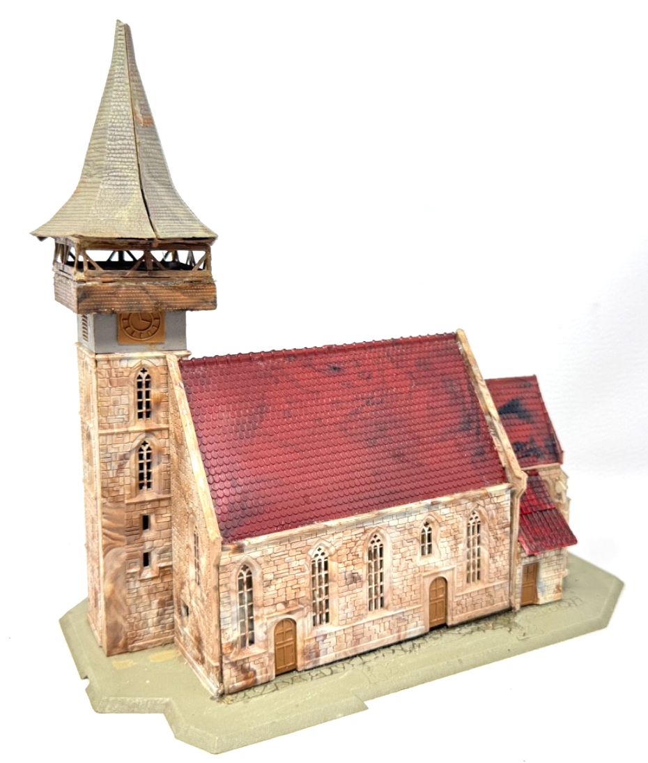 Kibri H0 - Kirche Gotteshaus Gebäude Häuser - ca. 21 x 11,5 x 20 cm H0 HO 1:87 Kibri H0 - Kirche Gotteshaus Gebäude Häuser - ca. 21 x 11,5 x 20 cm H0 HO 1:87