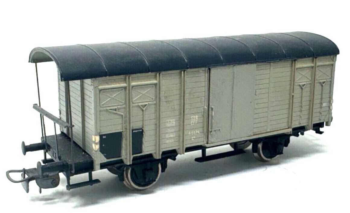 Piko H0 6455 170 Gedeckter Güterwagen der SBB - grau - 1:87 H0 HO