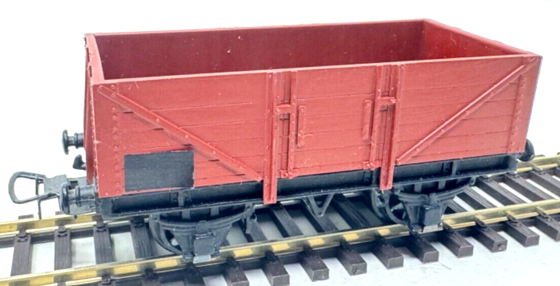 Hornby offener Güterwagen Made in England by Meccano Ltd. - braun - 1:87 H0 HO