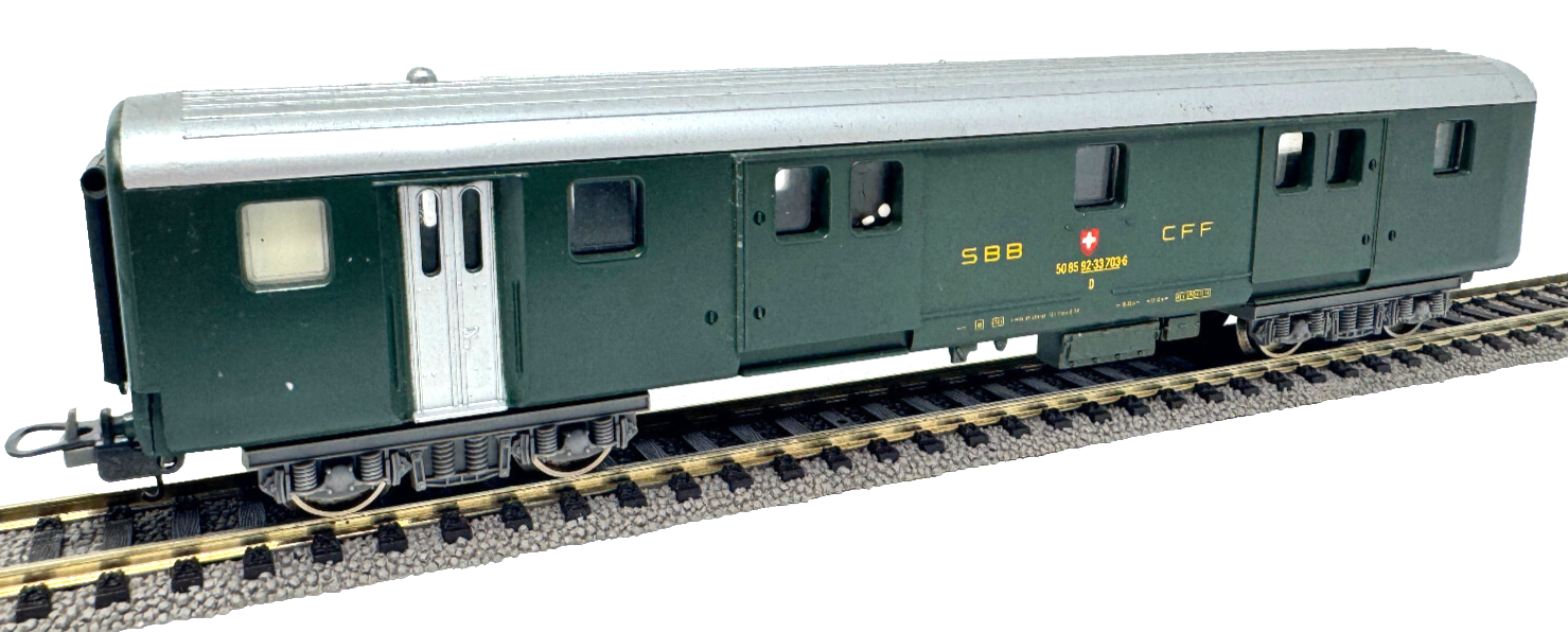 Lima Gepäckwagen - SBB CFF 92-33 703-6 - 1:87 HO H0