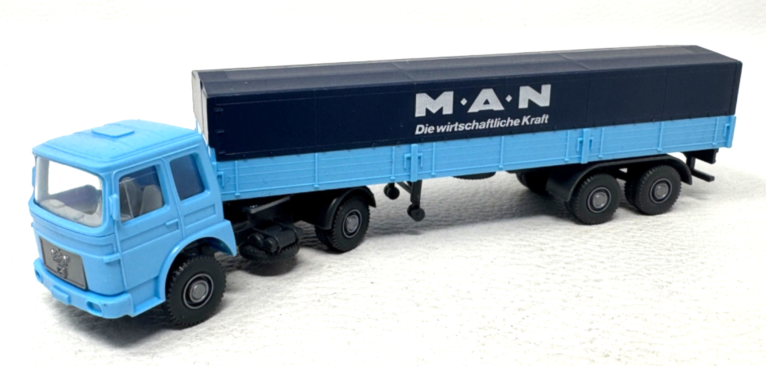 Wiking 535 H0 MAN 16.256 FS Sattelzug "MAN Die wirtschaftliche Kraft" HO H0 1:87