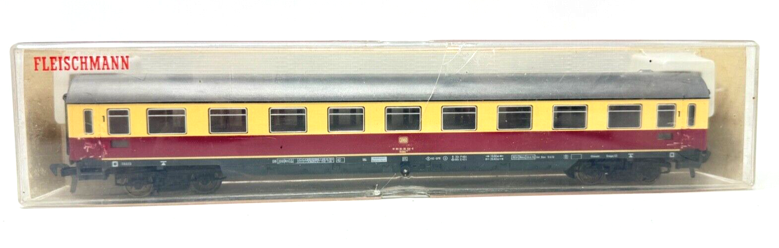 Fleischmann IC/EC Abteilwagen - 1. Kl. - DB  1:87