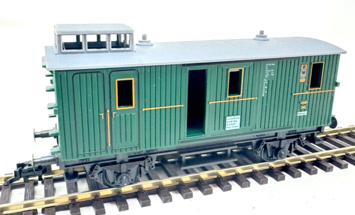 Fleischmann HO 5000 Gepäckwagen Postwagen der K.P.E.V. - DB  1:87 HO H0 in OVP