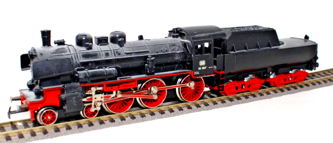 Primex H0 3010 - Dampflok mit Schlepptender 38 1807 DB - H0 HO 1:87 mit OVP