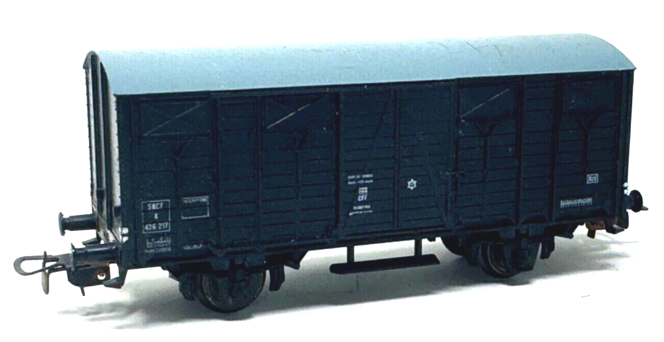 Piko H0 Gedeckter Güterwagen SNCF - 426 217 - schwarz - 1:87 H0 HO