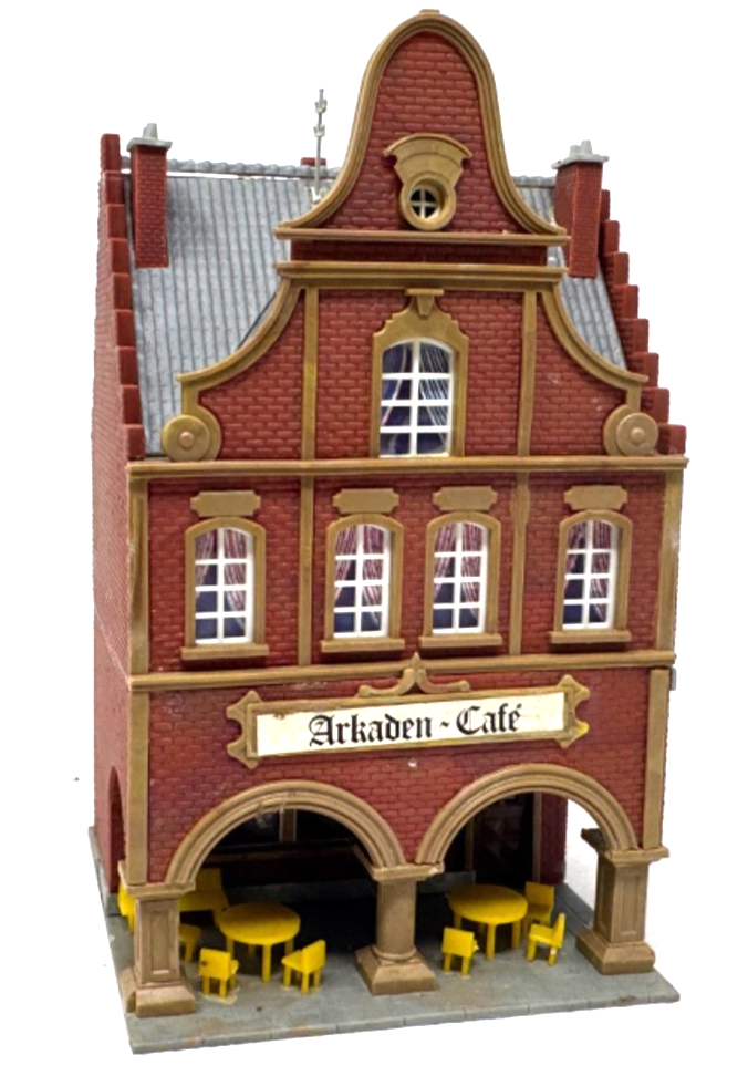 Kibri H0 38375 Bürgerhaus Bailleul Arkaden Café ca. 9,5 x 9,1 x 16 cm HO H0 1:87 Kibri H0 38375 Bürgerhaus Bailleul Arkaden Café ca. 9,5 x 9,1 x 16 cm HO H0 1:87
