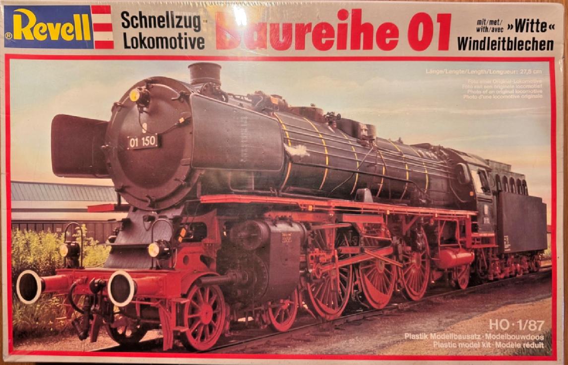 Revell H0 2164 Lokomotive Baureihe BR01 H0 HO 1/87 Modellbau Originalverpackt
