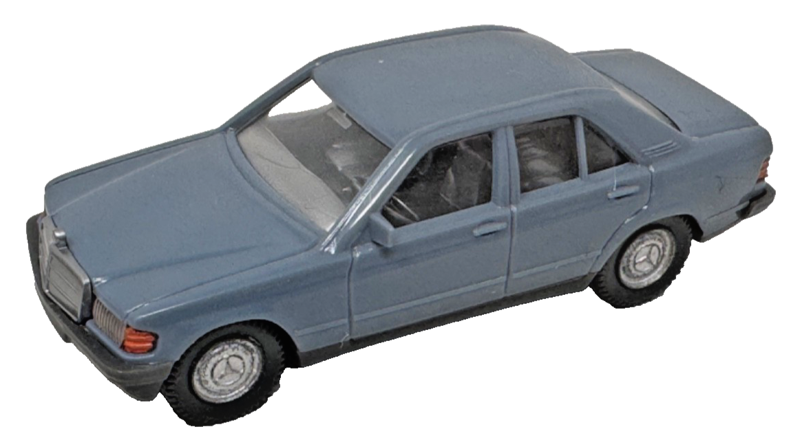 Wiking H0 1:87 Mercedes 190 E - graublau - Berlin-W - H0 HO
