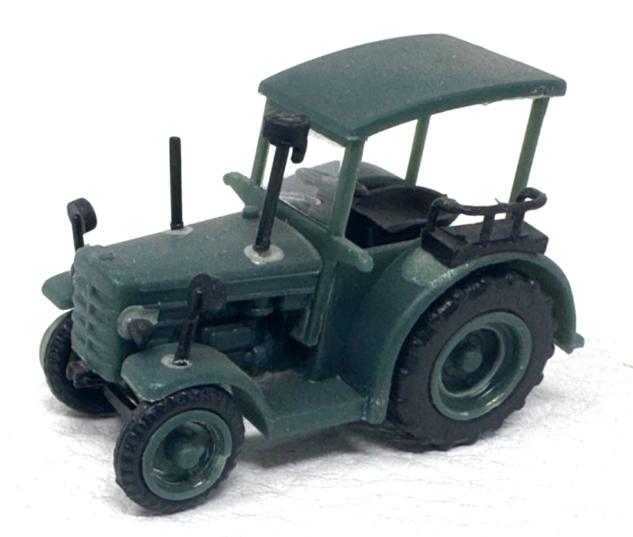 Preiser H0 Hanomag R 45 Schlepper Traktor - Zirkus grau - H0 HO 1:87