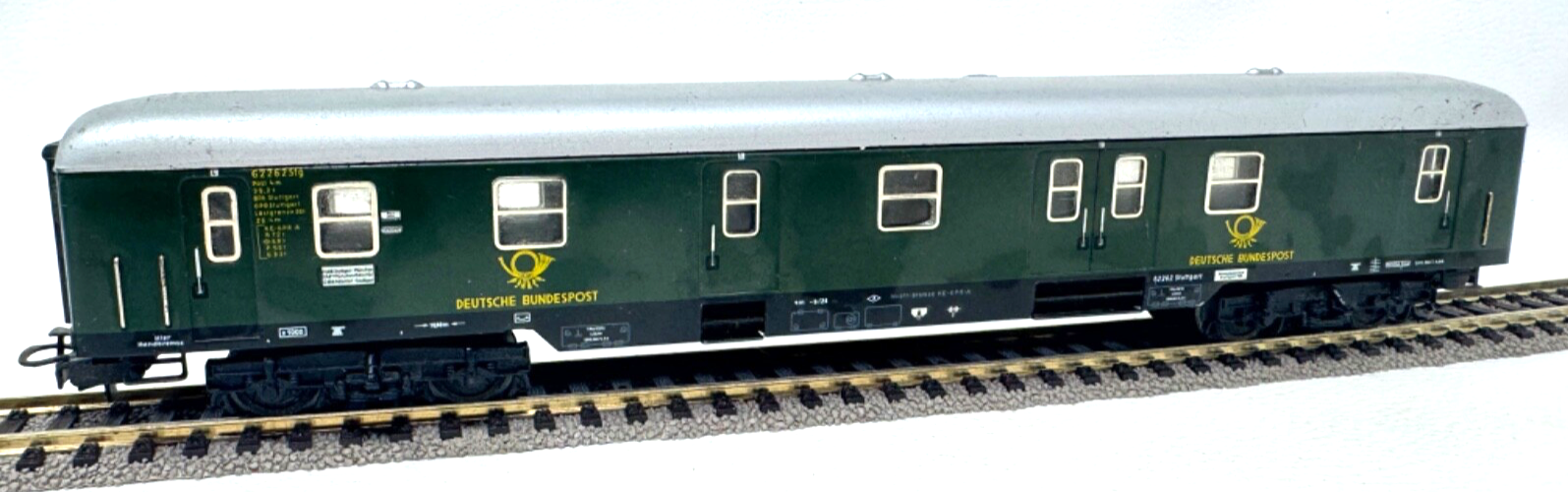 Märklin 4047 Postwagen 62262 Stg - Deutsche Bundespost - AC H0 HO 1:87 in OVP Märklin 4047 Postwagen 62262 Stg - Deutsche Bundespost - AC H0 HO 1:87 in OVP