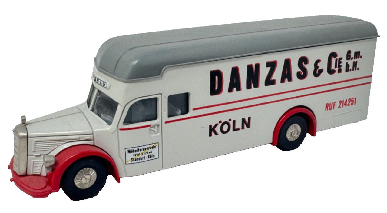 Brekina 1:87 Mercedes O 6600 „Danzas & Cie G.m.b.H.“ - 1:87 H0 HO