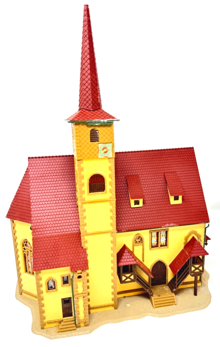 Vollmer  43769 H0 Dorfkirche Ditzingen 23,5 x 15 x 29,5 H0 HO 1:87 für Bastler