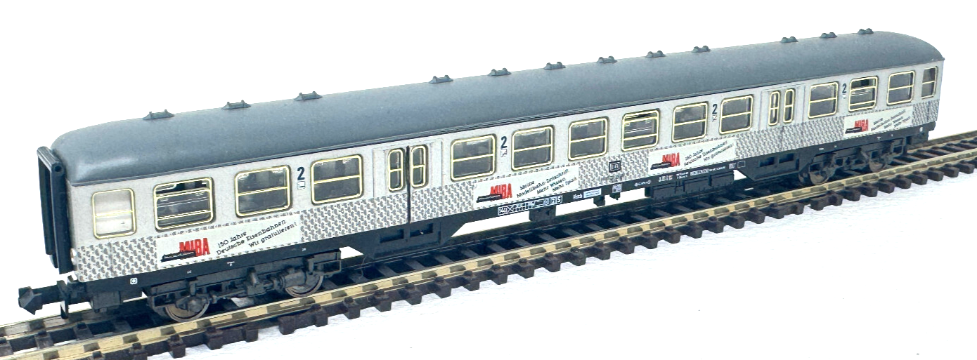 Fleischmann N Nahverkehrswagen Silberling 2.Klasse miba - DB Spur N - 1:160 Fleischmann N Nahverkehrswagen Silberling 2.Klasse miba - DB Spur N - 1:160