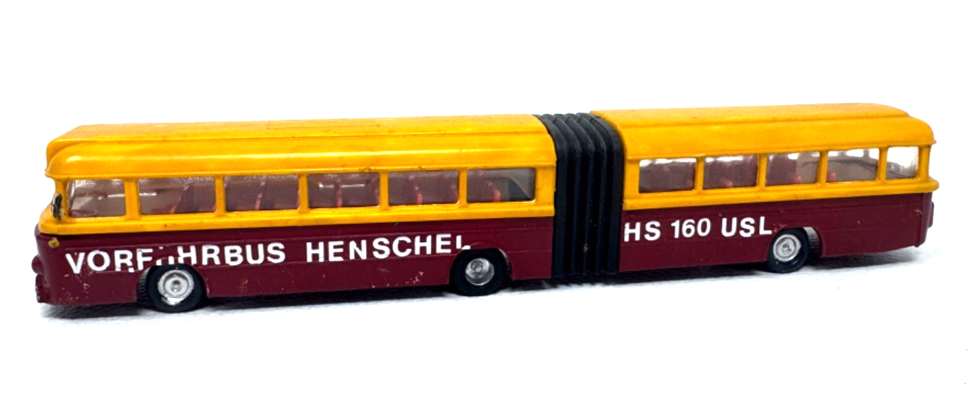 Arthur Hammer H0 Henschel HS 160 OS Gelenkbus - Vintage - H0 HO 1:87