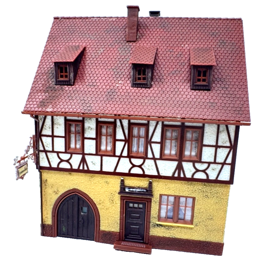 Faller H0 B-352 Gebäude Fachwerkhaus Wohnhaus Stadthaus "Weinstube" - H0 HO 1:87 Faller H0 B-352 Gebäude Fachwerkhaus Wohnhaus Stadthaus "Weinstube" - H0 HO 1:87