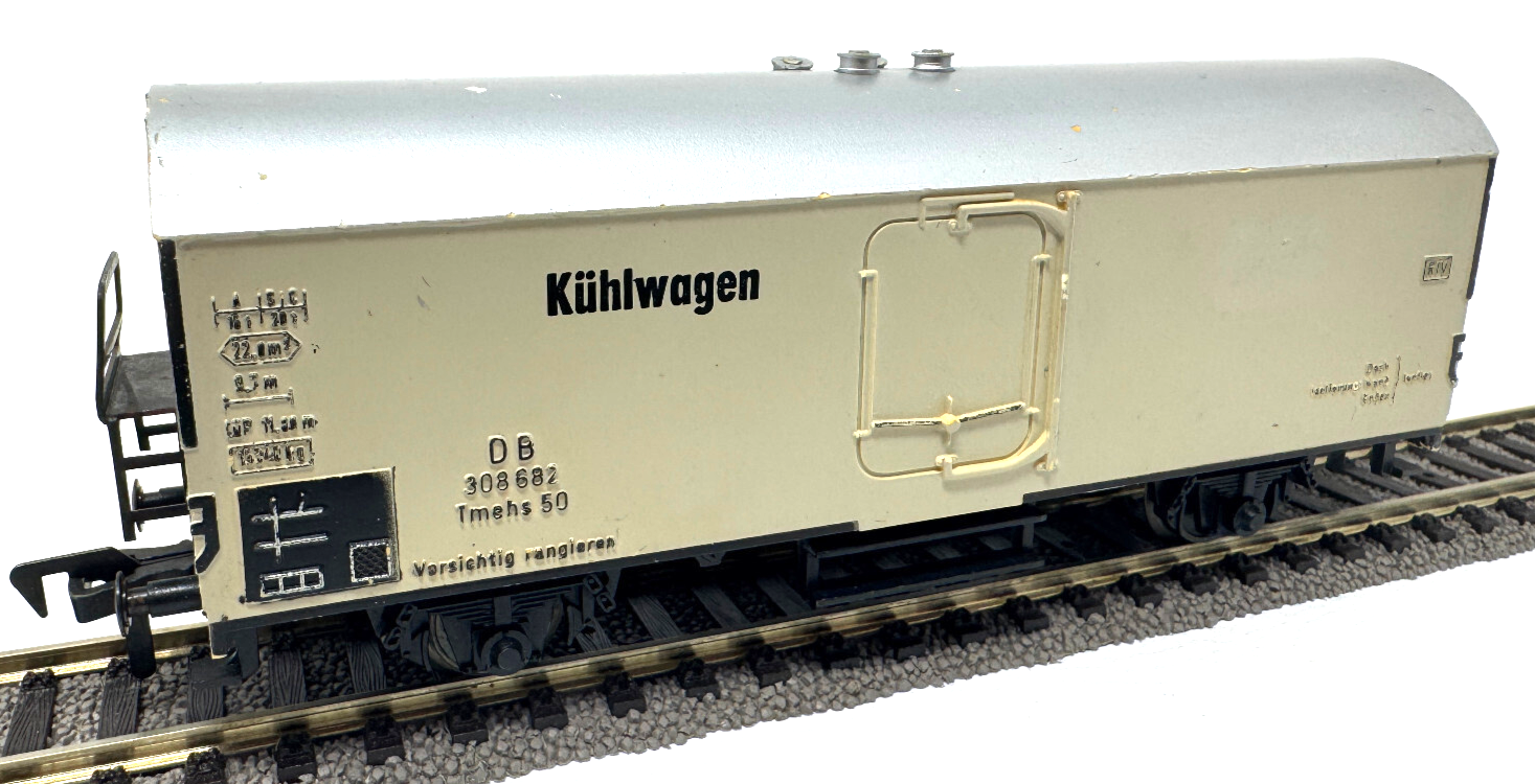 Fleischmann 1467 Kühlwagen 308 682 DB - Tmehs 50 - HO H0 1:87 Fleischmann 1467 Kühlwagen 308 682 DB - Tmehs 50 - HO H0 1:87