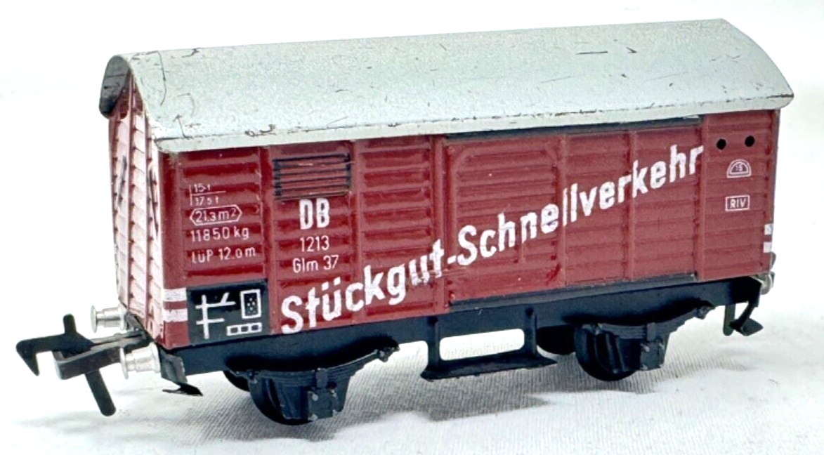Fleischmann HO DB 1213 gedeckter Güterwagen - Blechwagen - 1:87 / HO / H0