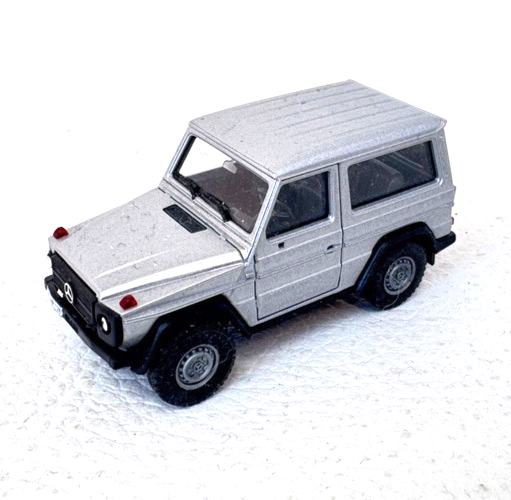 Herpa Modellauto Mercedes-Benz 350 GD Turbo - silber-metallic - HO H0 1:87