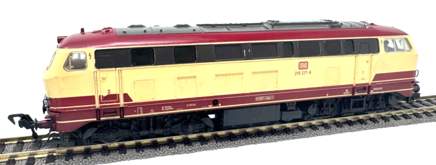 Fleischmann 4234 H0  Diesellok BR 218 217-8 DB - DC - H0 HO 1:87