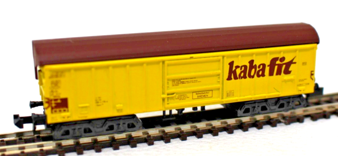 Minitrix N 3568 Güterwagen Schwenkdachwagen "Kabafit" 055 4 179-1 DB N 1:160