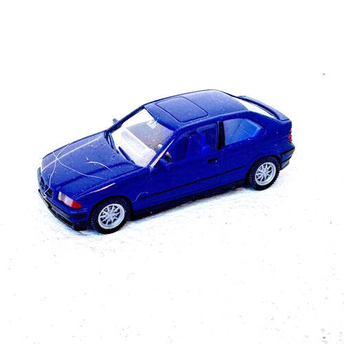 Wiking BMW 3er - blau - 1:87 H0 HO