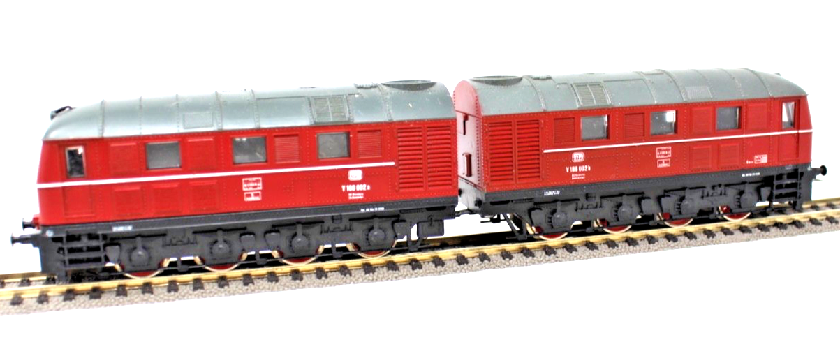 Lima H0 208114L - 2-teilige Diesellok V 188 002a,b der DB - HO H0 1:87