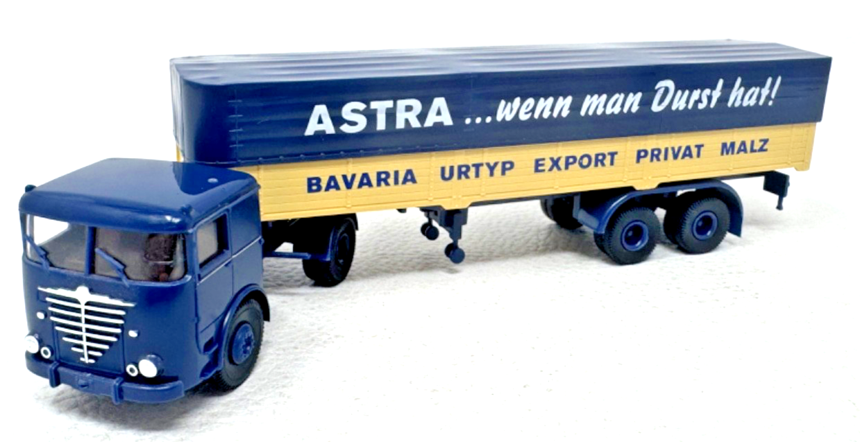 Brekina H0 79191 Büssing LS 11 ASTRA Bier Sattelzug -  1:87 H0 HO