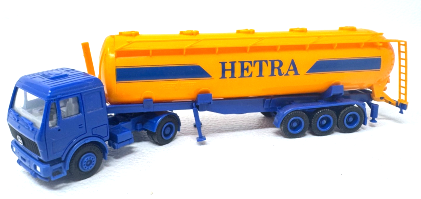 herpa H0 Modellauto Mercedes Benz Kippsilo Sattelzug Hetra - HO H0 1:87