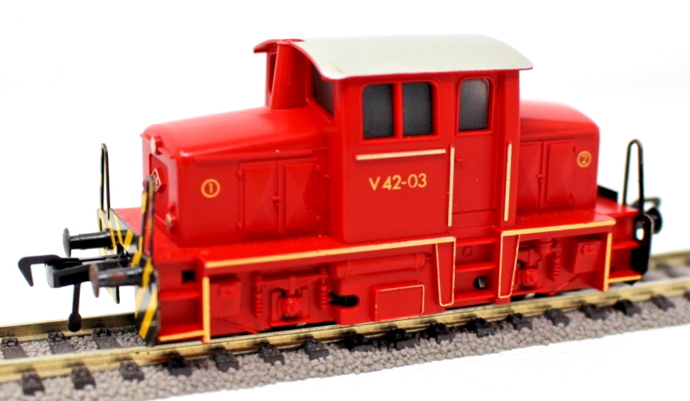 Fleischmann 4203 H0 - Diesellok V 42-03 - O&K - Gleichstrom - DC - H0 HO 1:87