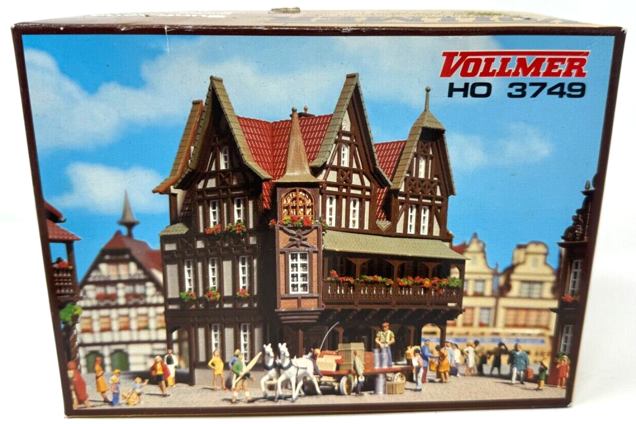Vollmer Leerkarton Karton für 3749 Zunfthaus - 1:87 HO H0