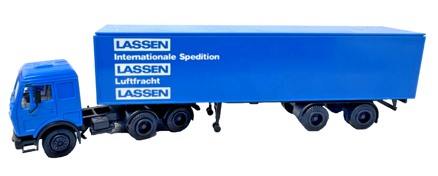 Herpa H0 Mercedes Sattelzug - Lassen Internationale Spedition -  H0 H0 1:87