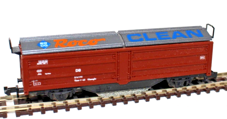 Roco N 25093 Schienenreinigungswagen Roco Clean Klmmgks DB - N 1:160 für Bastler
