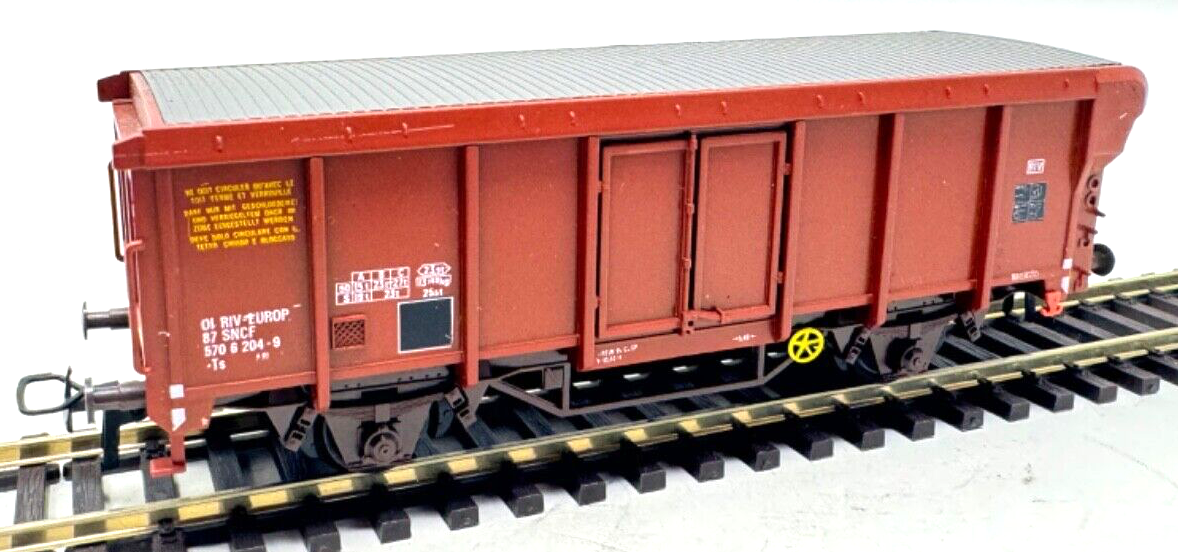 Klein SNCF Ts Rolldachwagen braun 570 6 204-9 - H0 HO 1:87 Klein SNCF Ts Rolldachwagen braun 570 6 204-9 - H0 HO 1:87