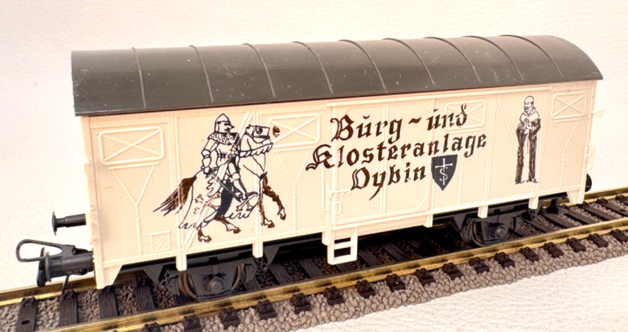 Sachsenmodelle H0 18588 Werbewagen Burg- und Klosteranlage Oybin - HO H0 1:87 Sachsenmodelle H0 18588 Werbewagen Burg- und Klosteranlage Oybin - HO H0 1:87