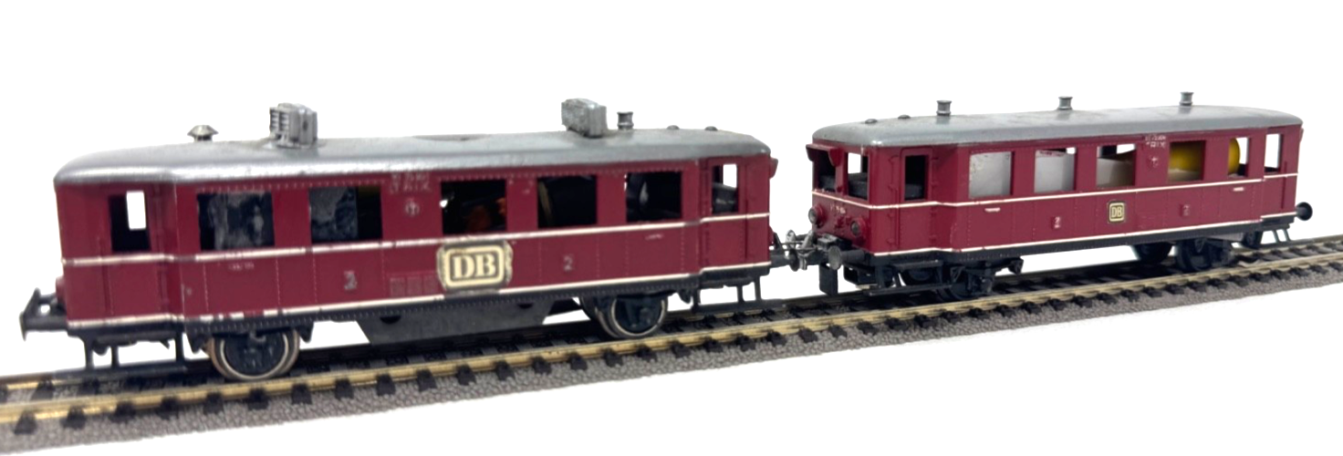 TRIX VT 75904 Schienenbus 2-teilig rot H0 HO 1:87