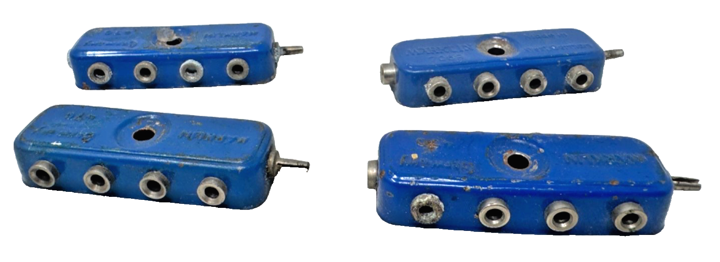 4x Märklin 7069 / 470 Verteilerplatte (Metall) - erweiterbar in OVP