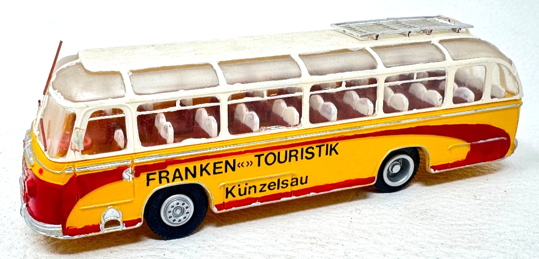 Arthur Hammer - Vintage Büssing Bus FHW Werdohl - Franken Touristik - H0 HO 1:87 Arthur Hammer - Vintage Büssing Bus FHW Werdohl - Franken Touristik - H0 HO 1:87