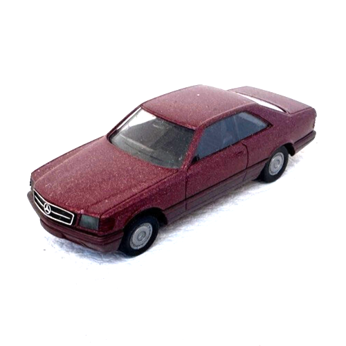 Herpa Modellauto 1:87 Mercedes-Benz 560 SEC - HO H0 1:87