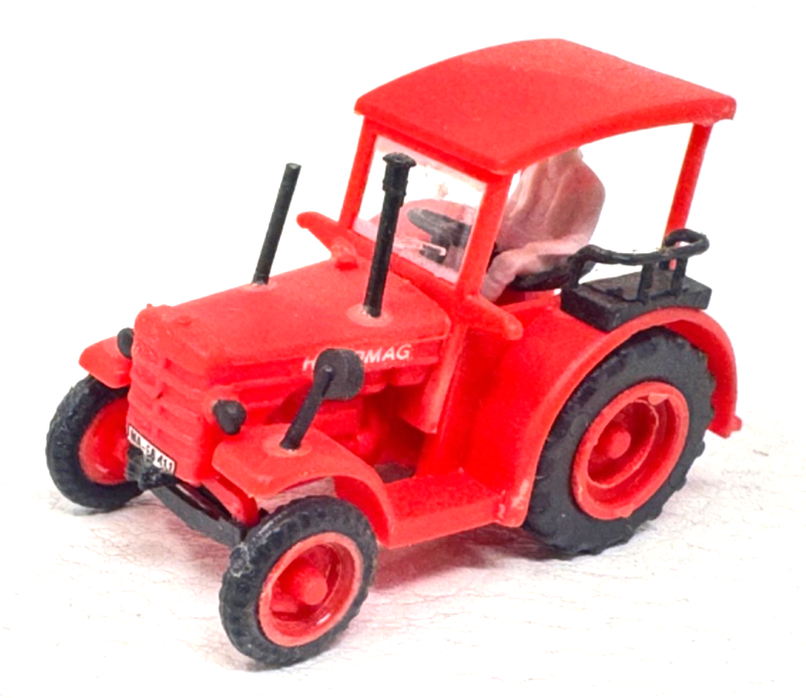 Preiser H0 Hanomag R 45 Schlepper Circus Krone rot - H0 HO 1:87