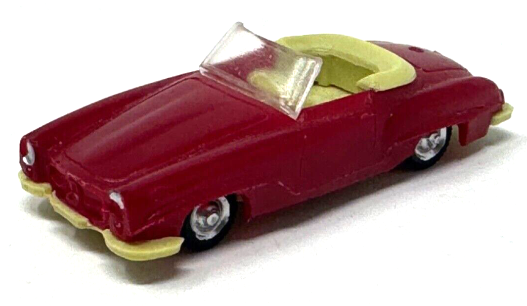 EKO 1:87  Mercedes Cabrio Modellauto - rot - H0 HO