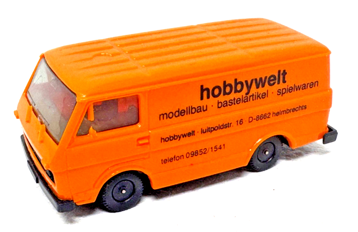 Herpa H0 VW LT Werbemodell "Hobbywelt Helmbrechts" - H0 HO 1:87