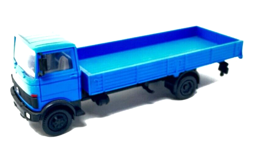 herpa 814293 Mercedes 814 Pritsche - blau - HO H0 1:87 ohne OVP