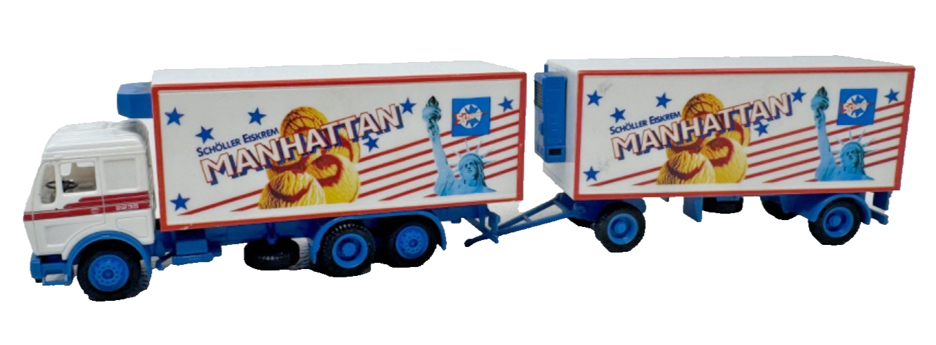 herpa 811557 H0 Mercedes-Benz NG 2235 Kühlkofferlastzug Schöller - HO H0 1:87 herpa 811557 H0 Mercedes-Benz NG 2235 Kühlkofferlastzug Schöller - HO H0 1:87
