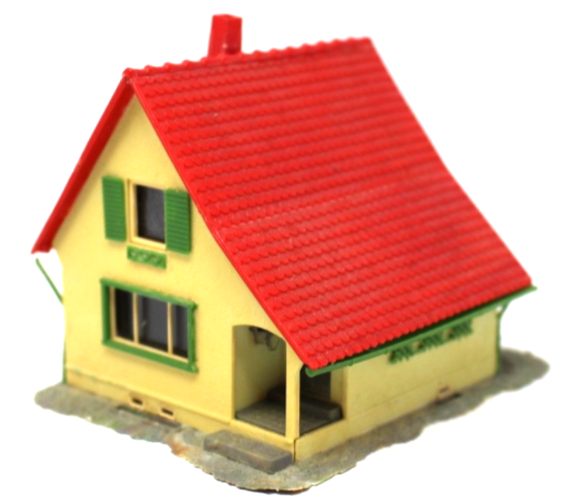 Faller H0 B-204 Kleines Einfamilienhaus 9,8 x 8 x 7,9 cm HO H0 1:87